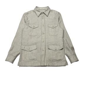 Suitsupply William EB Rogna Wool Cashmere Shirt Jacket Houndstooth 21x29 READ